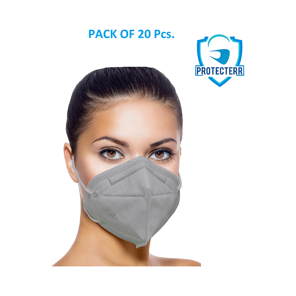 Protectorr N95 UV Sterilized 5 Layer Protection Mask Grey - Image 5