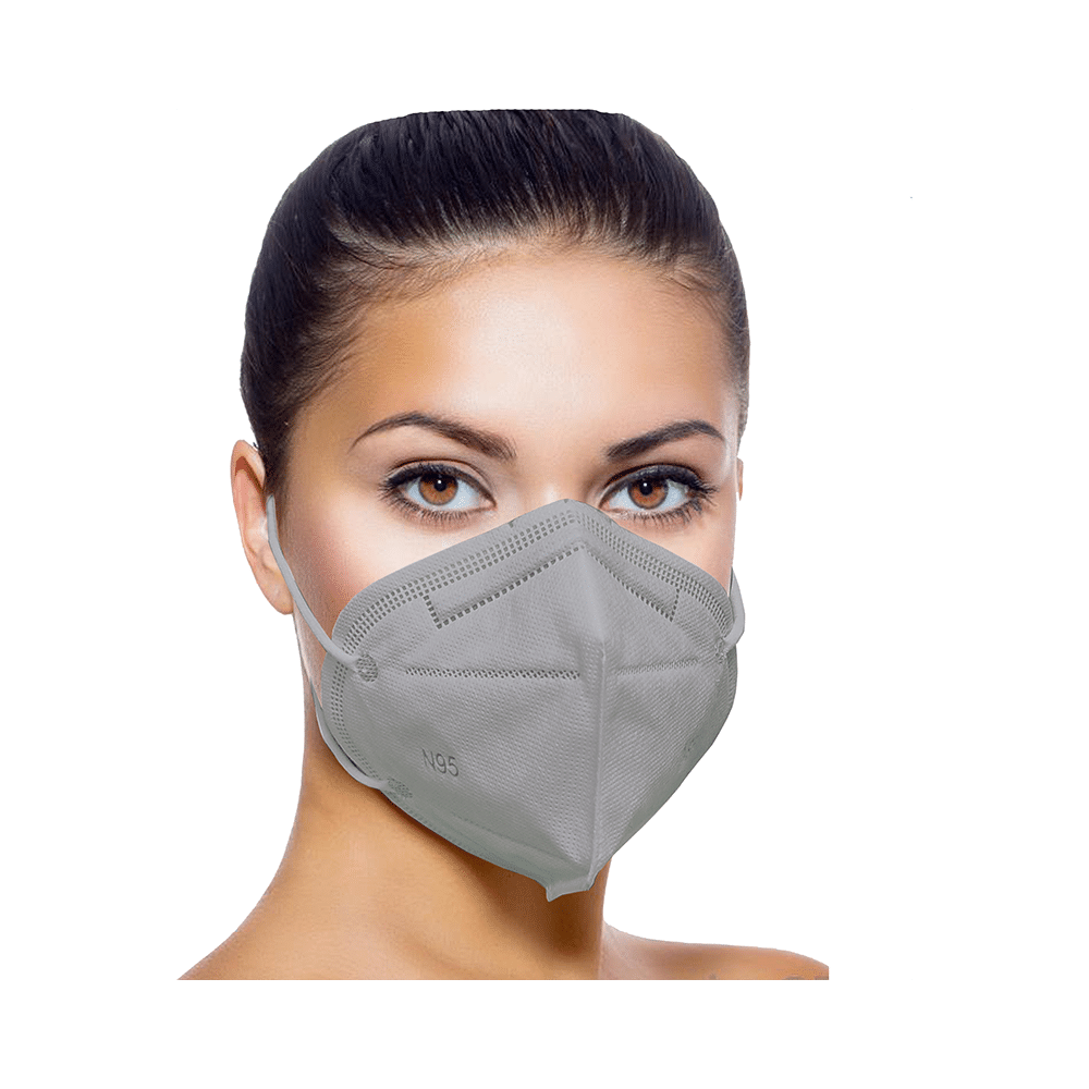 Protectorr N95 UV Sterilized 5 Layer Protection Mask Grey