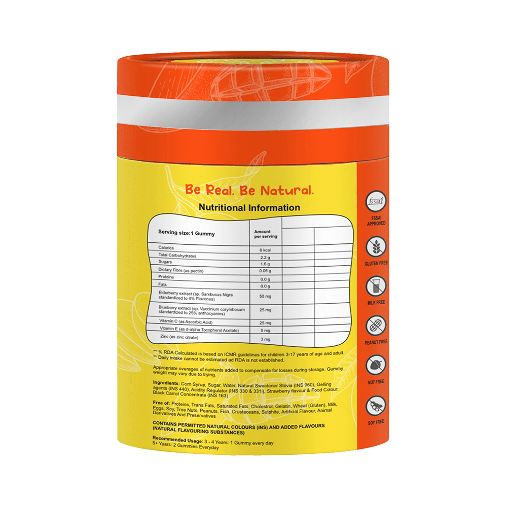 The Old Natural Junior Immuno Defence Gummy Tangy Mango - Image 4