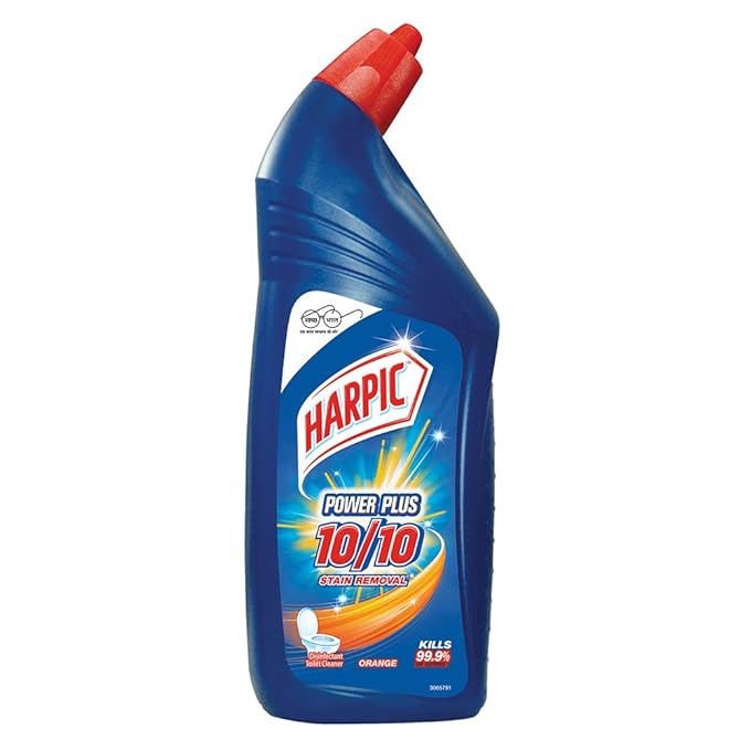 Harpic Power Plus Toilet Cleaner (Orange),900 ml - Image 1