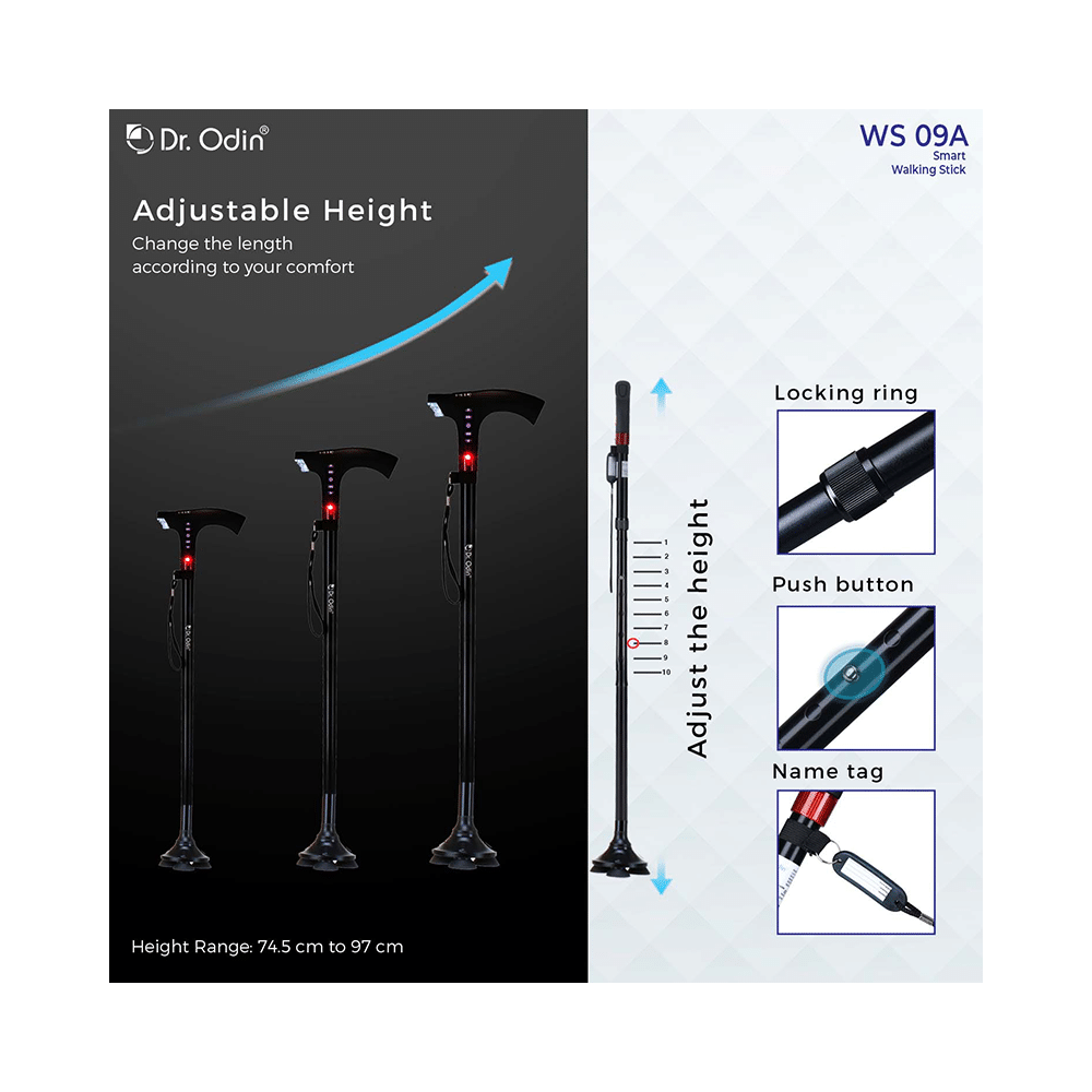 Dr. Odin 09 Standalone Smart Walking Stick - Image 5