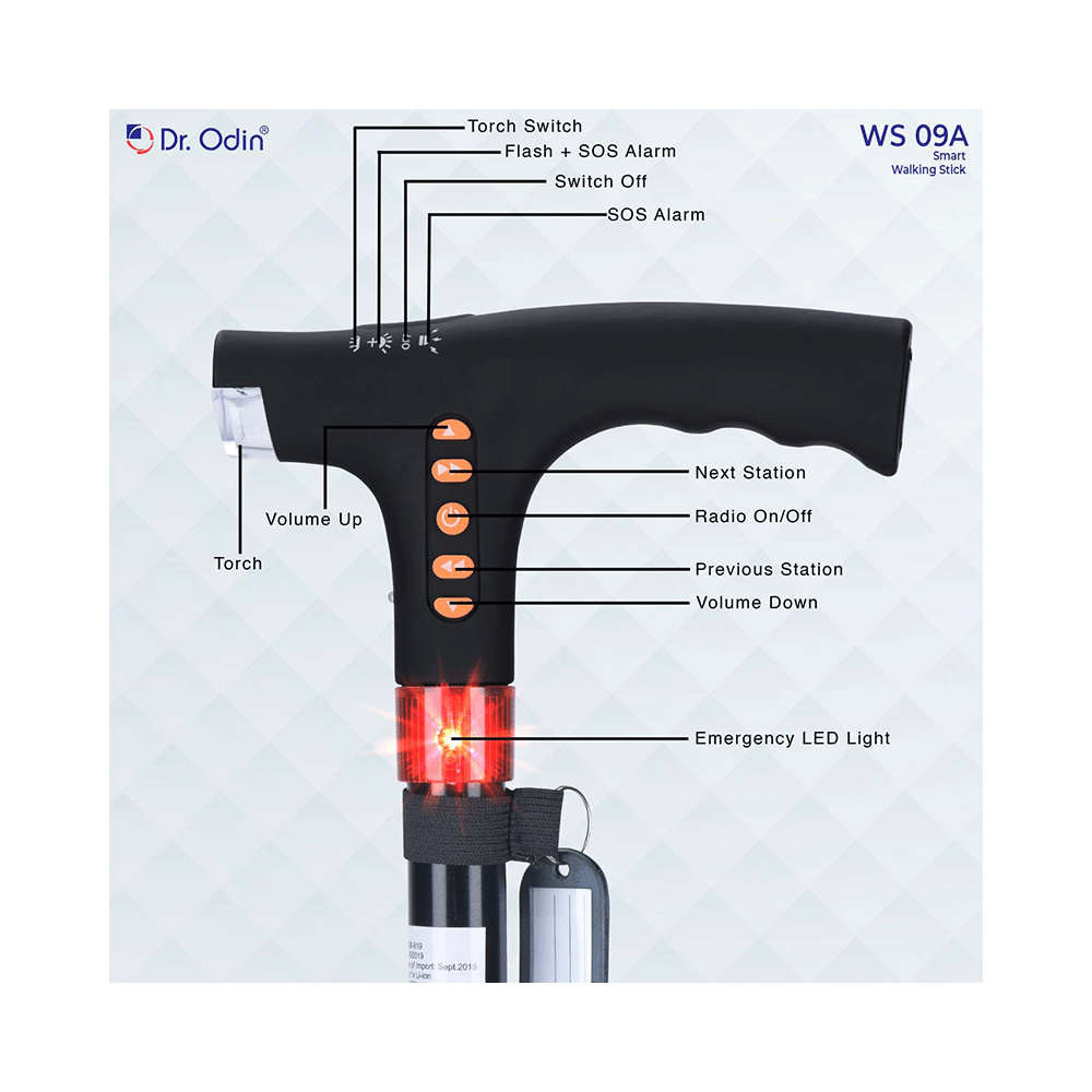 Dr. Odin 09 Standalone Smart Walking Stick - Image 6