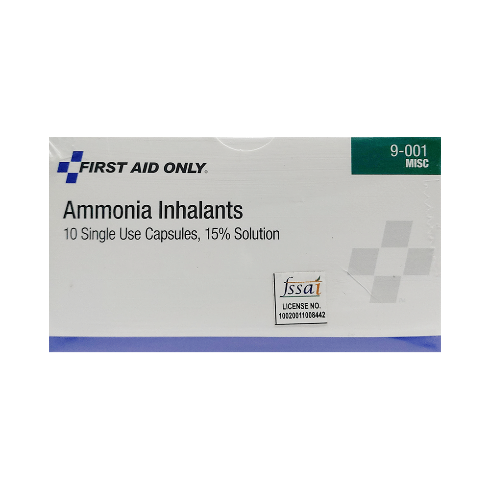 First Aid Only Pac-Kit 9-001 Ammonia Inhalant Capsules (10 Each)