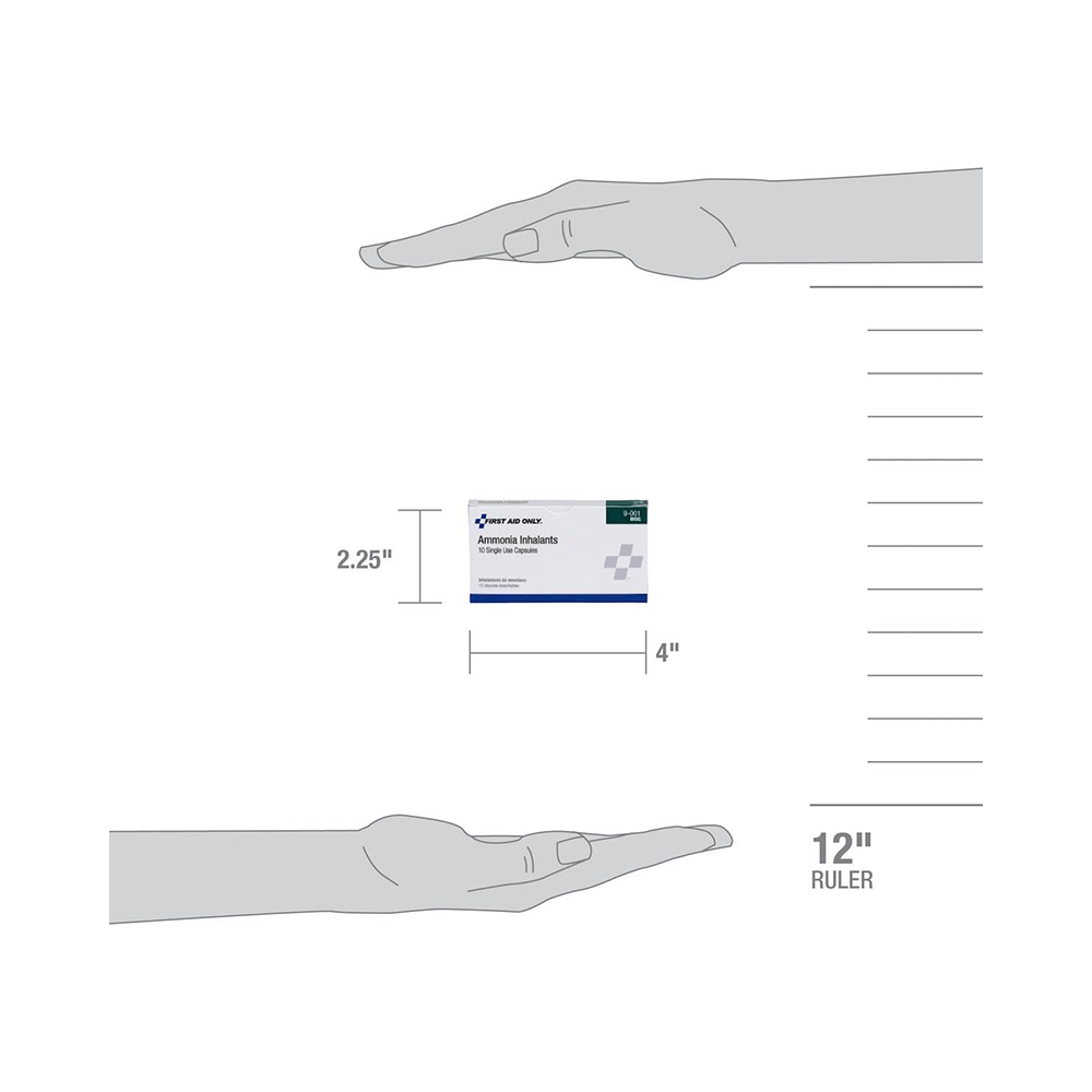 First Aid Only Pac-Kit 9-001 Ammonia Inhalant Capsules (10 Each) - Image 7