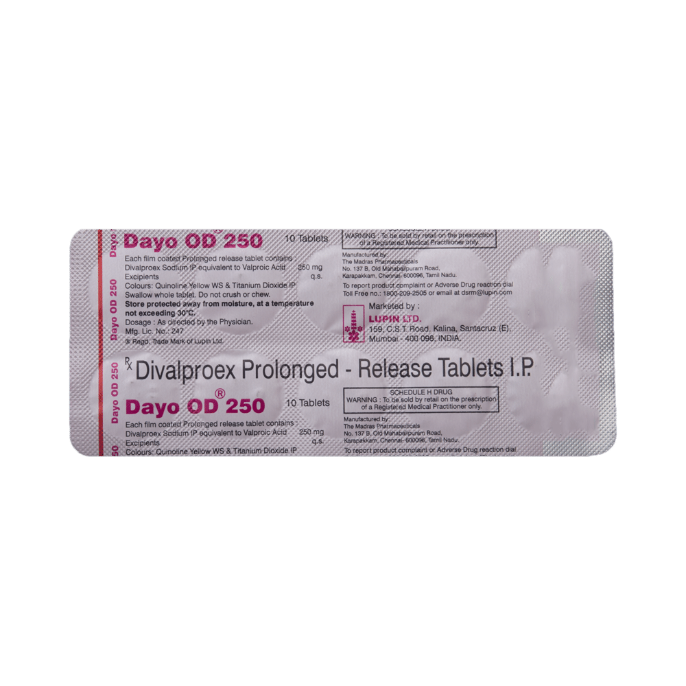 Dayo  OD 250 Tablet PR - Image 5